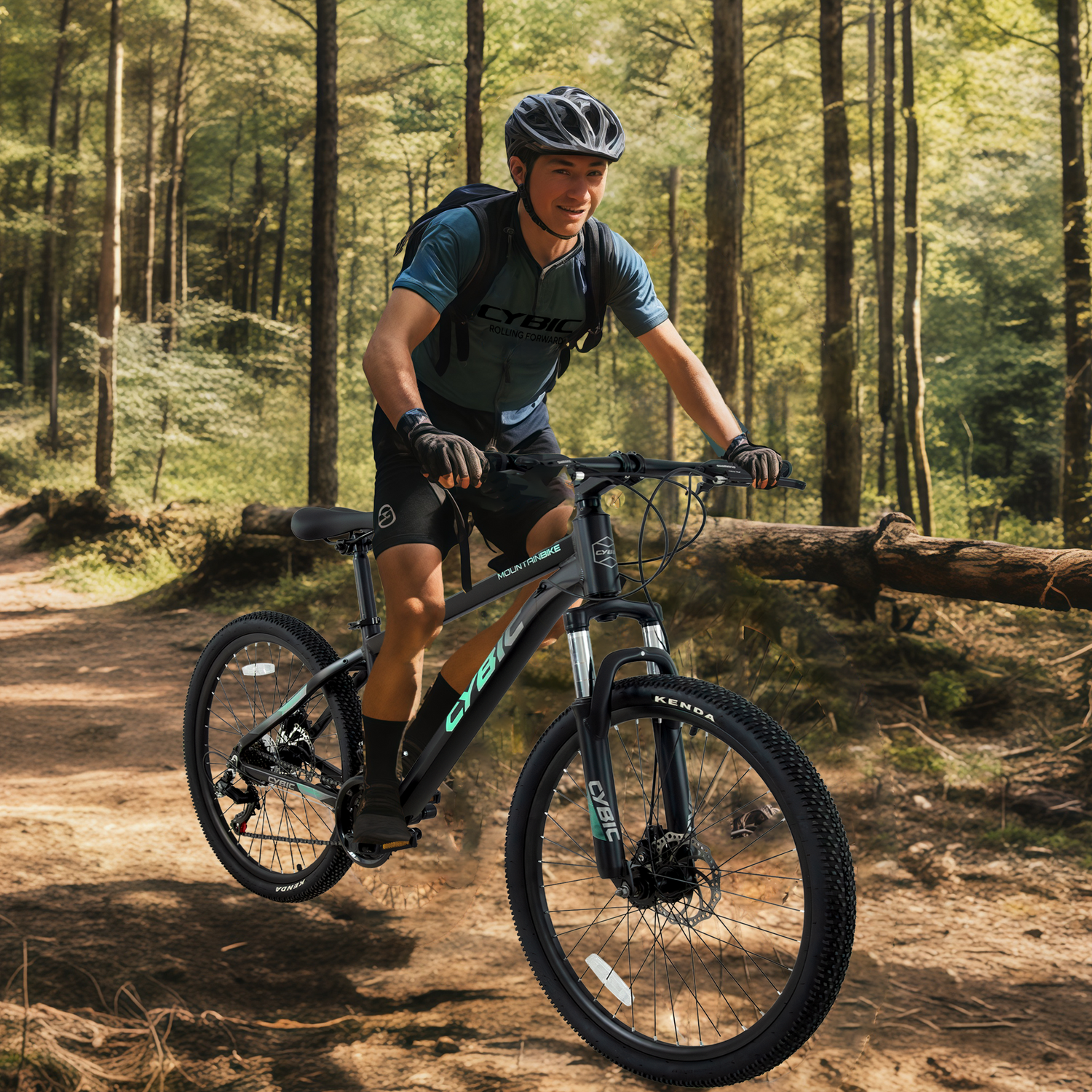 Conquer Every Trail: Cybicride 24" Teen Mountain Bike