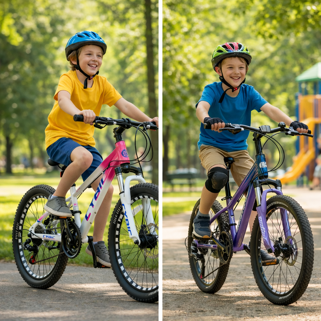 Let Your Child’s Adventure Begin with the CYBIC 20-Inch 21-Speed Kids’ Mountain Bike