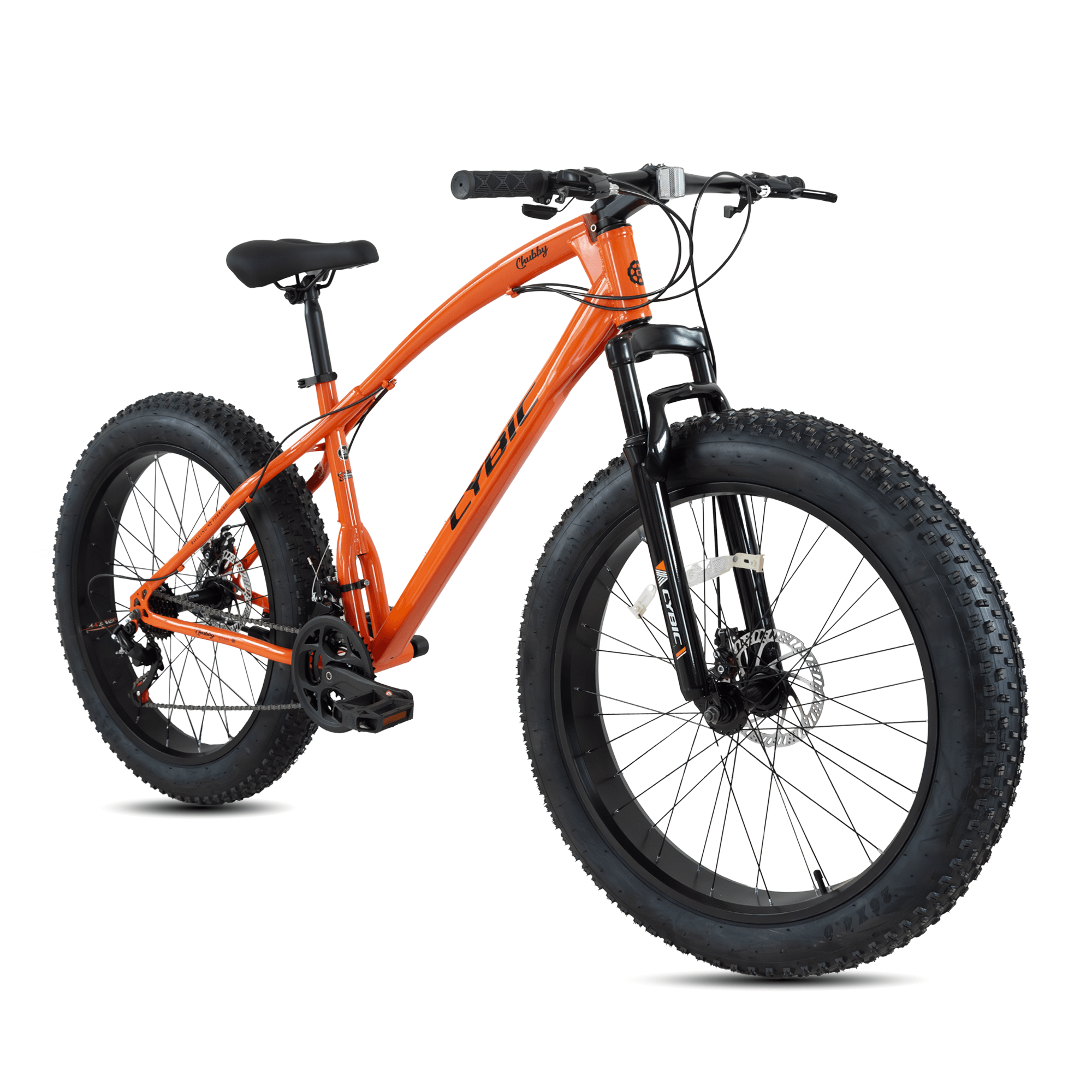 CYBIC Fat Tire Mountain Bike 26 inch Wheels, 21  Speeds
