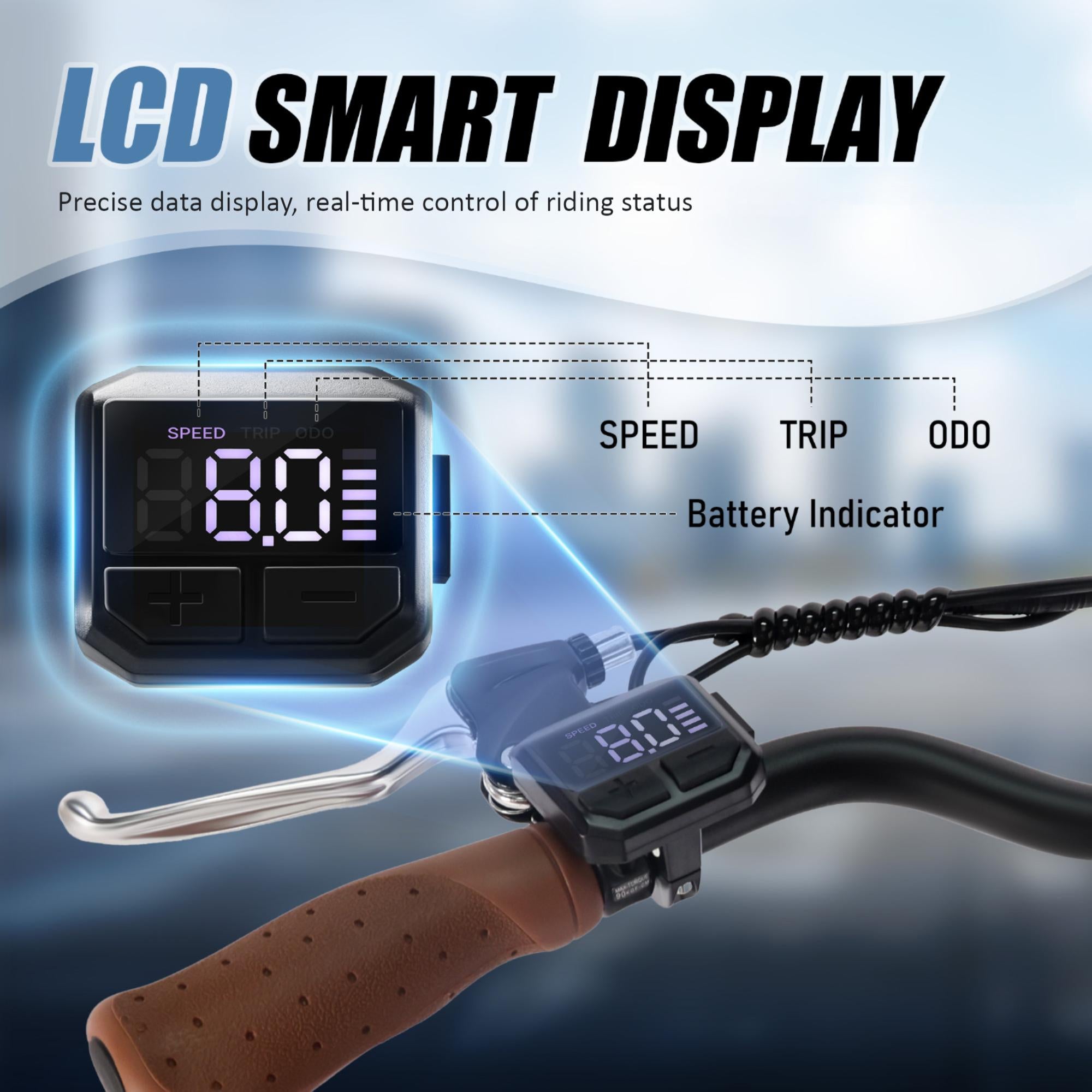 SPA2002 Folding Electric Bike – 250W Rear Drive | 10.4Ah Battery | 7-Speed | Lightweight Aluminum Frame