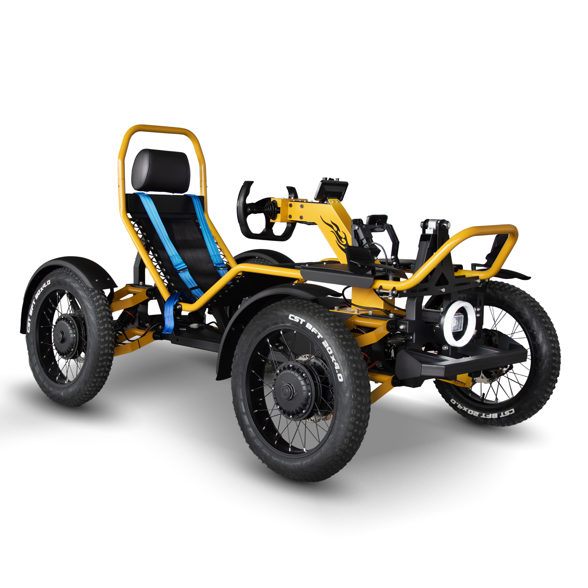 WildCrawler Electric Recumbent Quad