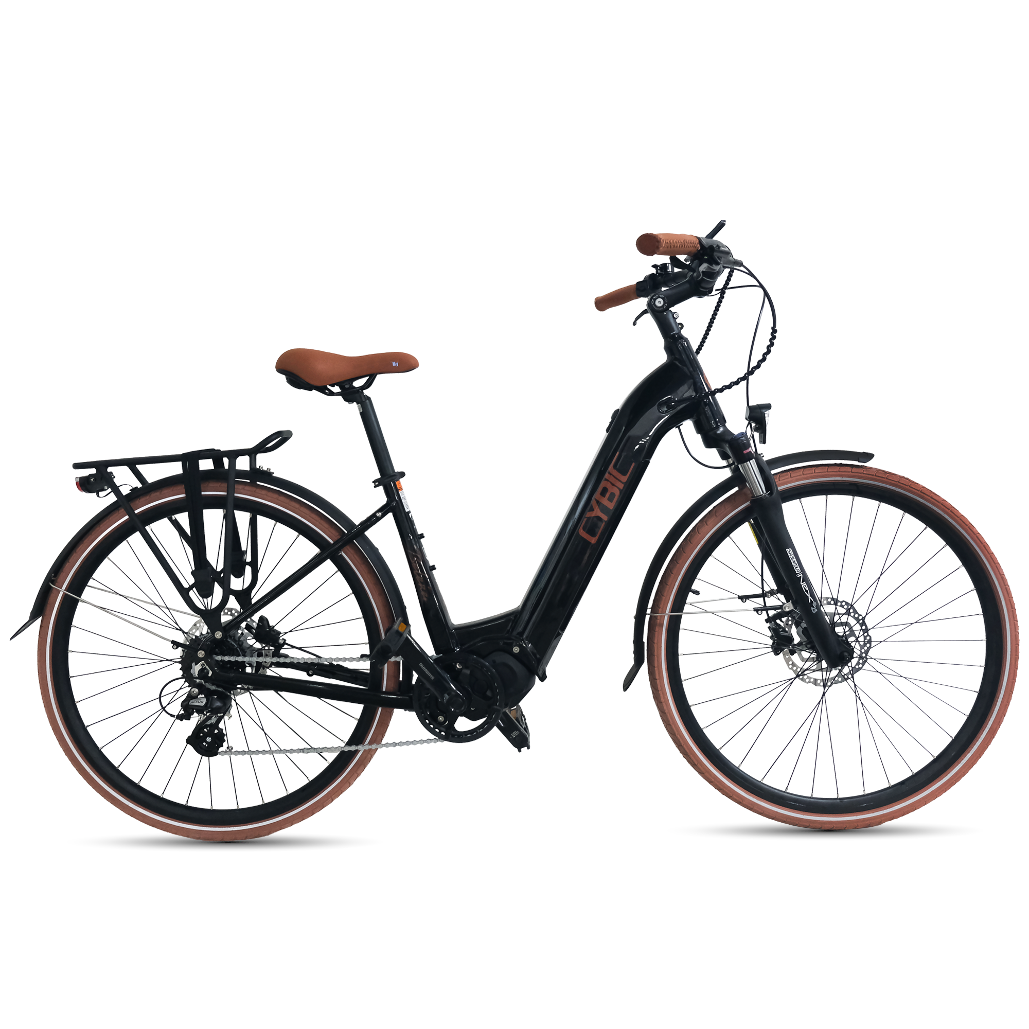 Bicicleta Eléctrica Urbana de Ciudad 700C – 32KM/H, 8 Velocidades, Motor Central